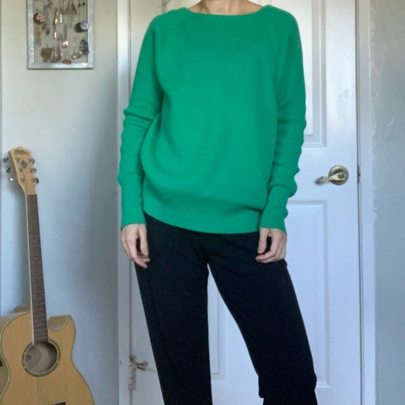 Maje Moon strappy back sweater green sz 1 (small) - Picture 4 of 4